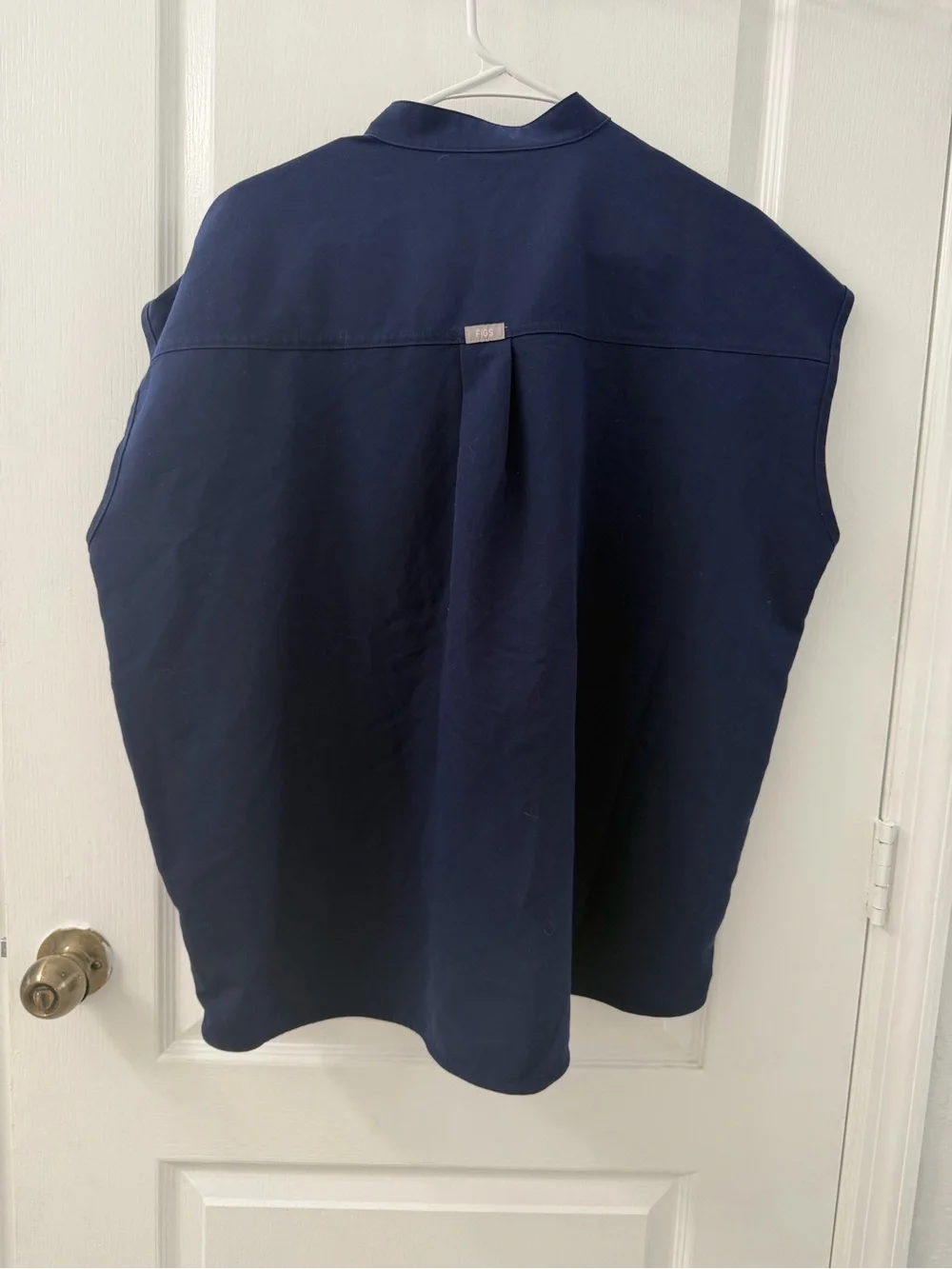 Figs Rafaella Oversized Navy Scrub Top (Size XL)